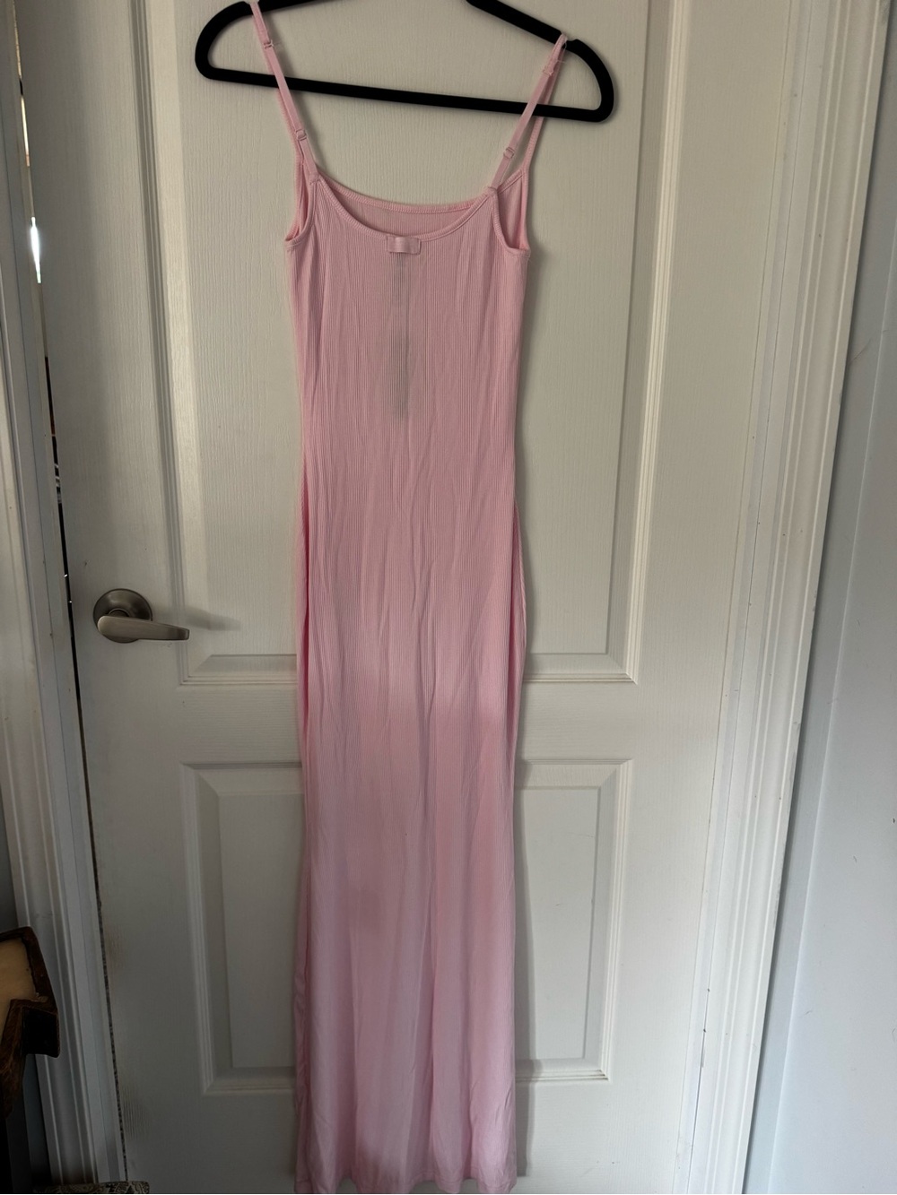 SKIMS Light Pink Maxi Slip Dress - Picture 2 of 5
